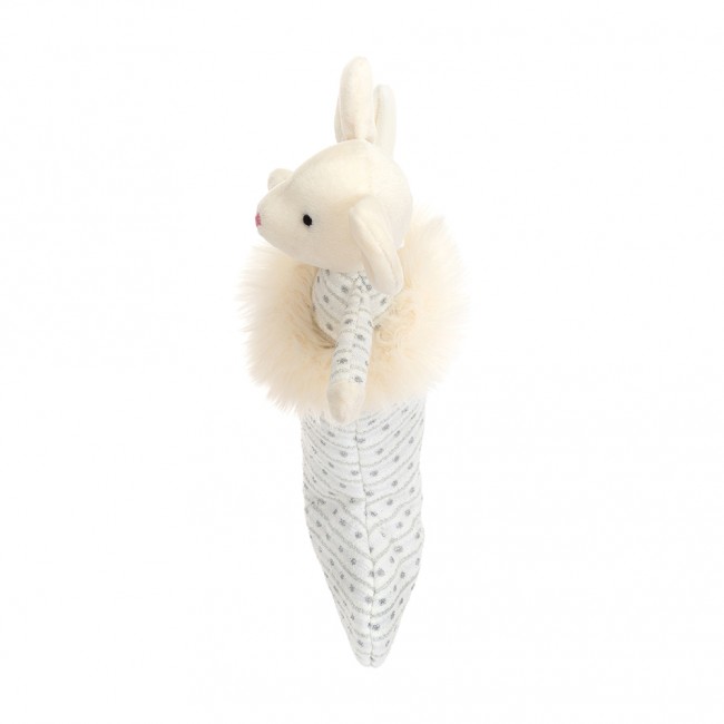 Pluszowa mysz Jellycat - Shimmer Stocking Mouse