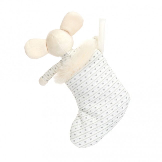 Pluszowa mysz Jellycat - Shimmer Stocking Mouse