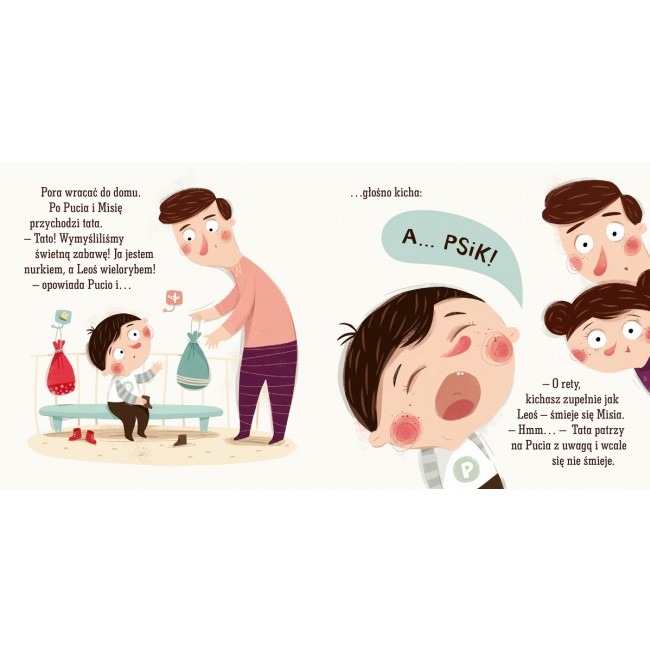 Książka "Pucio u lekarza" wydawnictwo Nasza Księgarnia