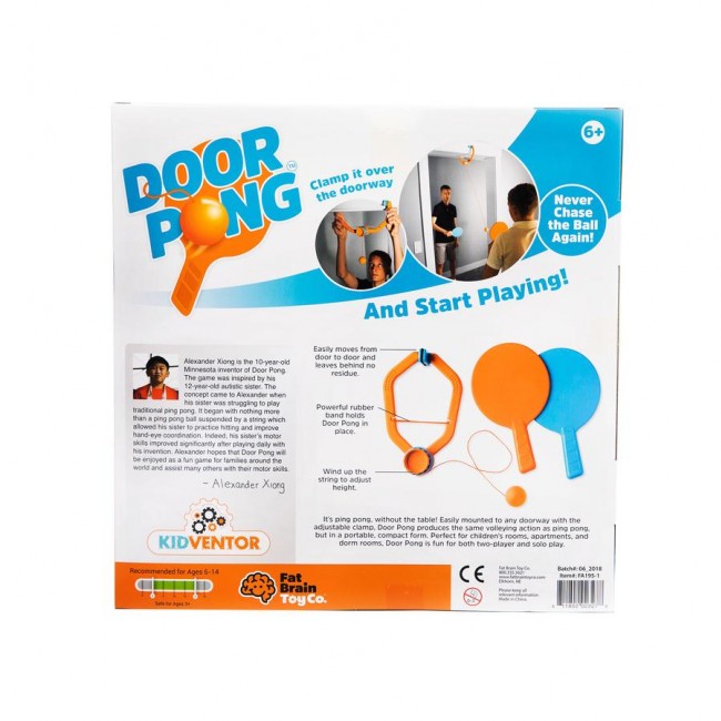 Gra Zręcznościowa Fat Brain Toys - Door Pong