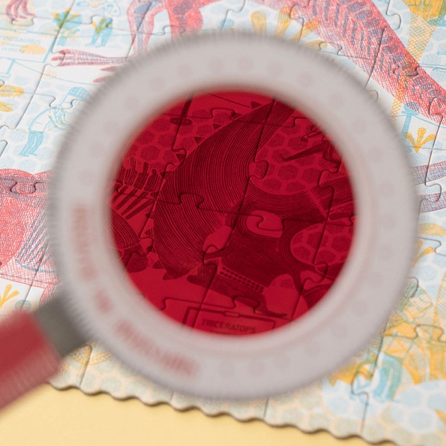Puzzle edukacyjne z grą Londji - Odkryj Świat Dinozaurów