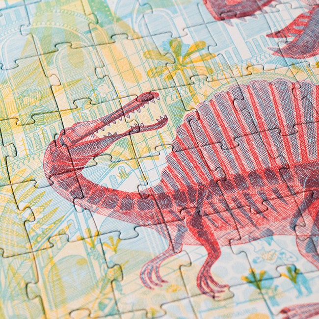 Puzzle edukacyjne z grą Londji - Odkryj Świat Dinozaurów