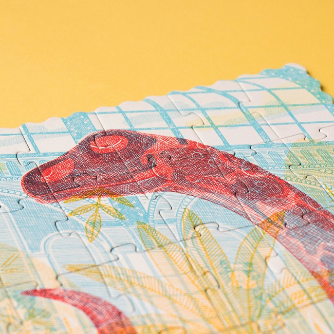 Puzzle edukacyjne z grą Londji - Odkryj Świat Dinozaurów