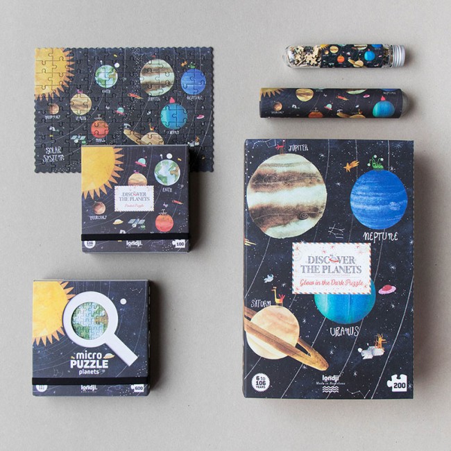 Puzzle dla dzieci Londji - Planety