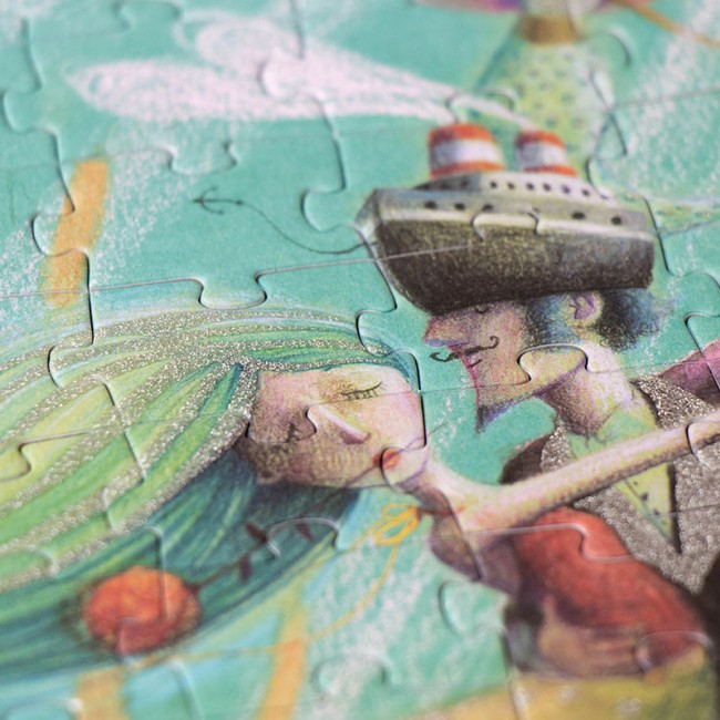 Puzzle dla dzieci 350 el Londji - Moja syrenka
