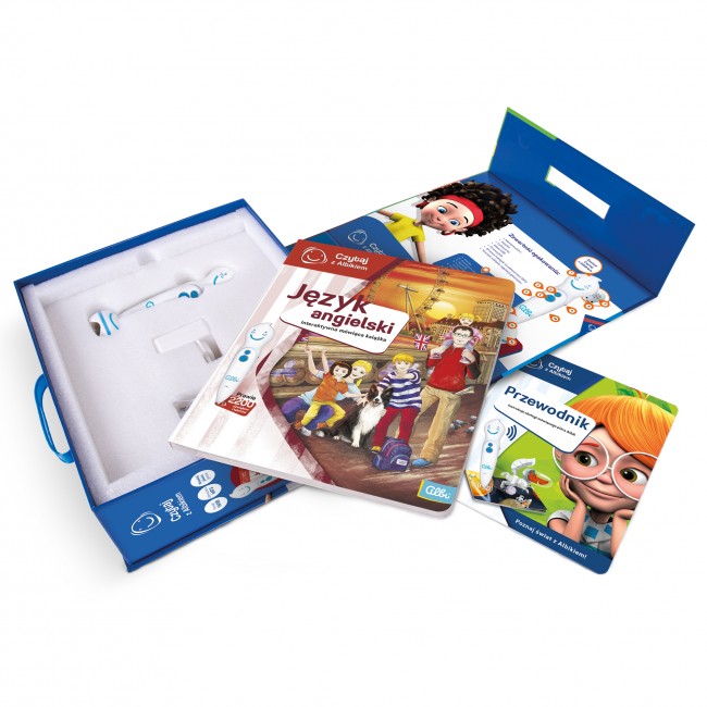 Zestaw Język angielski Czytaj z Albikiem Albi z piórem