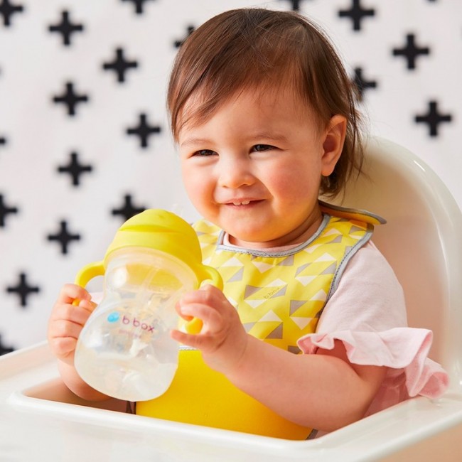 Innowacyjny bidon ze słomką B.box - Malinowy