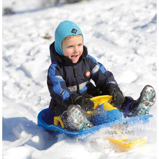 Sanki z kierownicą i hamulcami classic Dantoy - Blue