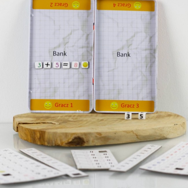 Podróżna gra magnetyczna The Purple Cow - Zadania matematyczne