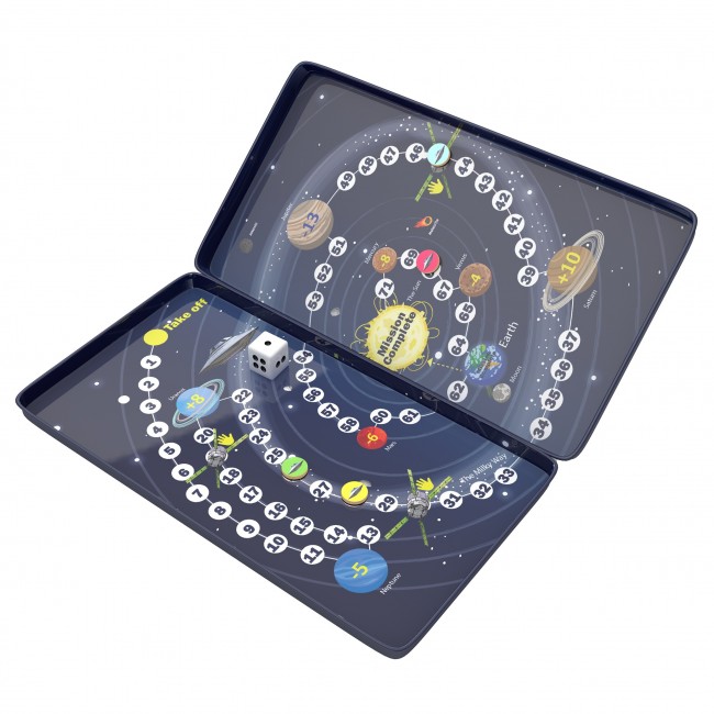 Podróżna gra magnetyczna The Purple Cow - Kosmiczna misja