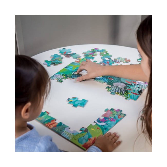 Puzzle Djeco w pudełku - Syrenki