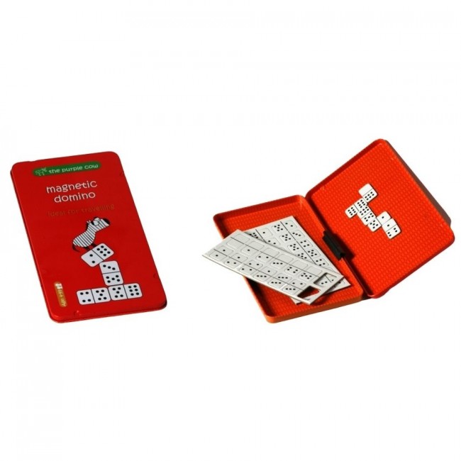 Podróżna gra magnetyczna The Purple Cow - Domino
