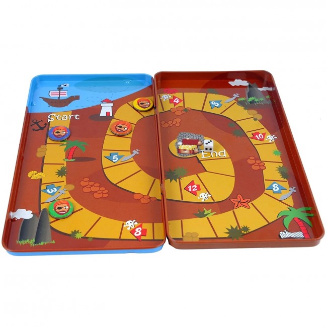 Podróżna gra magnetyczna The Purple Cow - Wyspa Skarbów