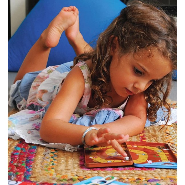 Podróżna gra magnetyczna The Purple Cow - Wyspa Skarbów