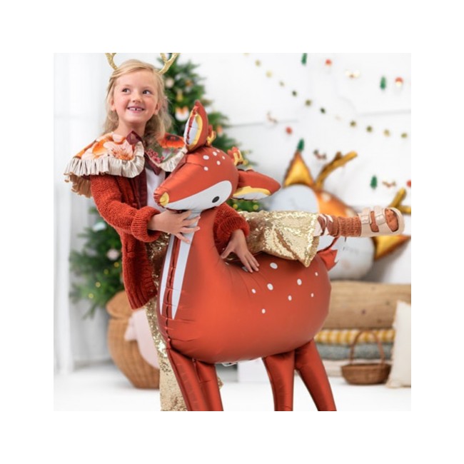 Balon foliowy Party Deco - Jelonek 80 x 105 cm