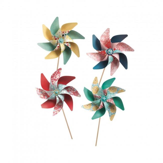 Zrób to sam Wiatraki Djeco - Sweet