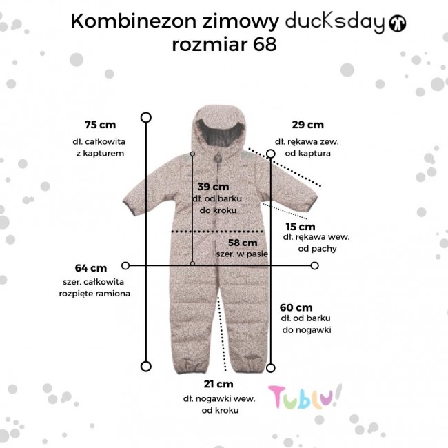 Kombinezon zimowy DucKsday - June roz. 68