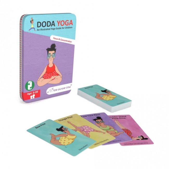 Karty Doda Yoga The Purple Cow - Skupienie i Koncentracja wer. ang