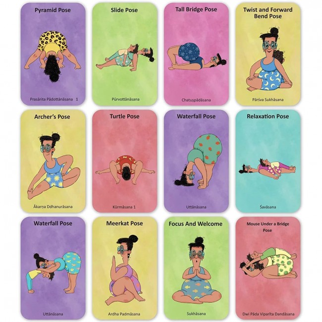Karty Doda Yoga The Purple Cow - Skupienie i Koncentracja wer. ang