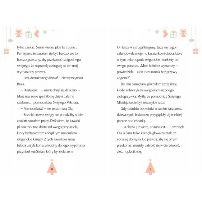 Książka "Najpiękniejsze opowieści pod choinkę" wydawnictwo Skrzat