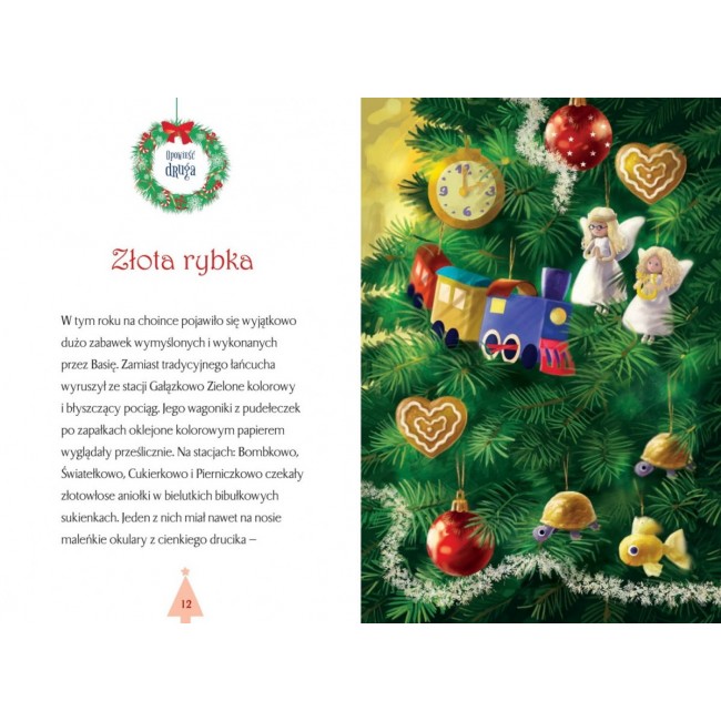 Książka "Najpiękniejsze opowieści pod choinkę" wydawnictwo Skrzat