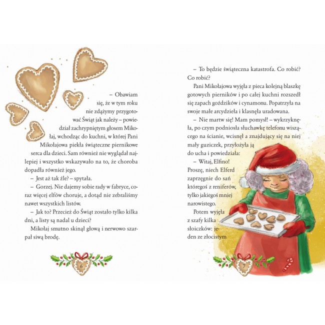 Książka "Wróżki ratują święta" wydawnictwo Skrzat