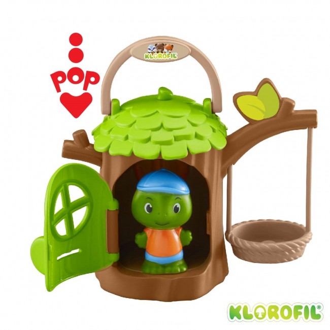 Domek w drzewie Żółwia Chatka Klorofil