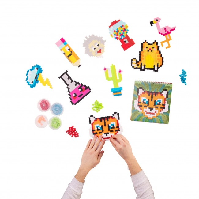 Puzzelki Pixelki Jixelz Fat Brain Toys - Mega Zestaw Kreatora