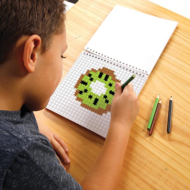 Puzzelki Pixelki Jixelz Fat Brain Toys - Mega Zestaw Kreatora