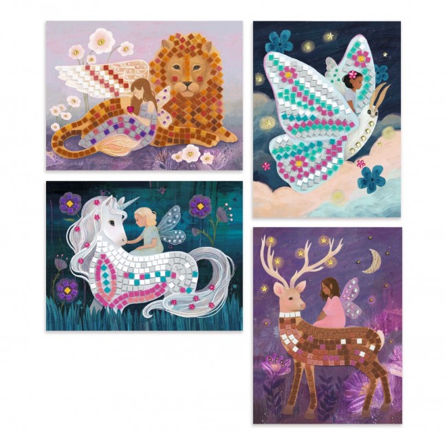 Zestaw artystyczny Djeco mozaika - Zaczarowany Świat