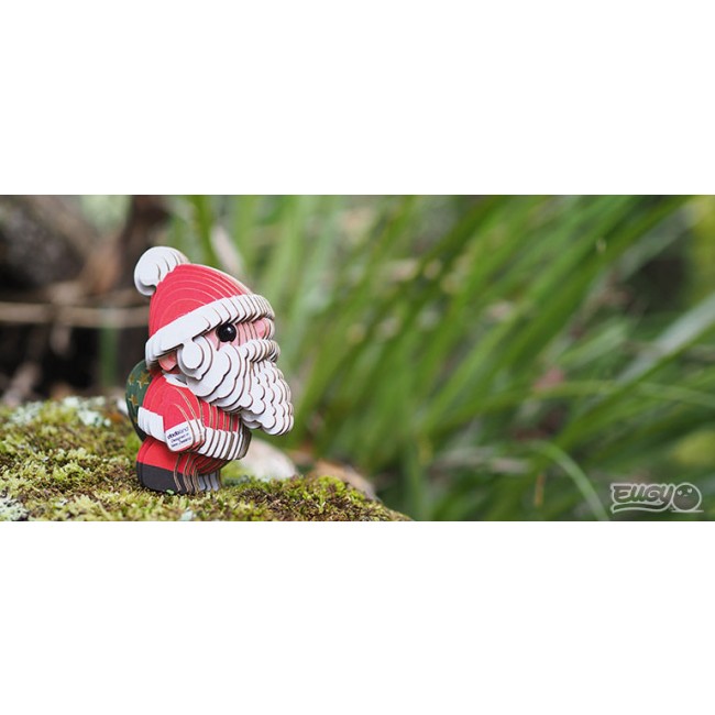 Eko Układanka 3D Eugy - Święty Mikołaj