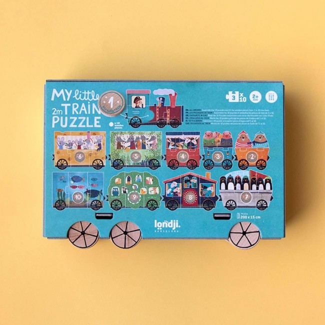Puzzle dla dzieci Londji - Mój Mały Pociąg