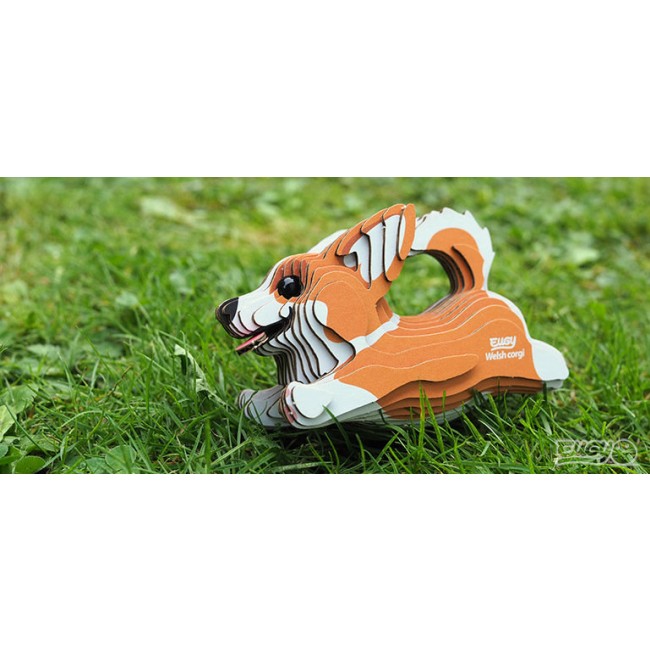 Eko Układanka 3D Eugy - Corgi
