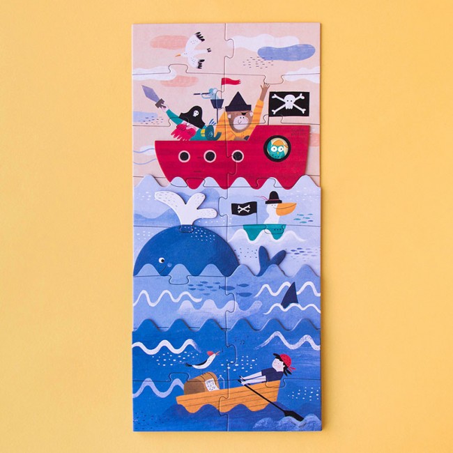 Puzzle dla dzieci progresywne Londji - Odkrywaj skarby