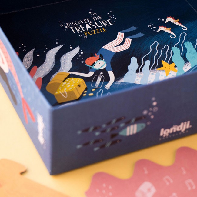 Puzzle dla dzieci progresywne Londji - Odkrywaj skarby