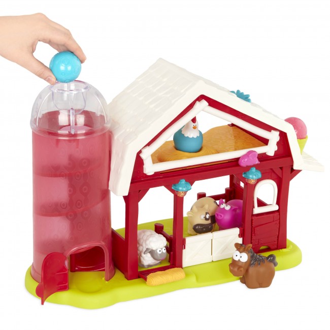 Interaktywna zagroda z odgłosami zwierząt B. Toys - Musical Fun Farm