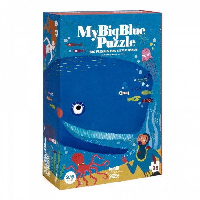 Puzzle dla dzieci progresywne Londji - Mój Wielki Błękit!