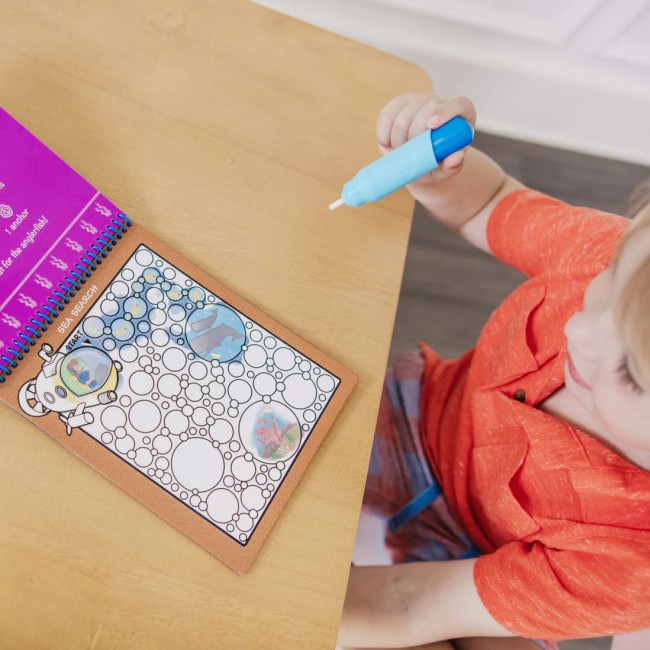 Kolorowanka wodna Water WOW! Melissa & Doug - Ścieżki Pod wodą