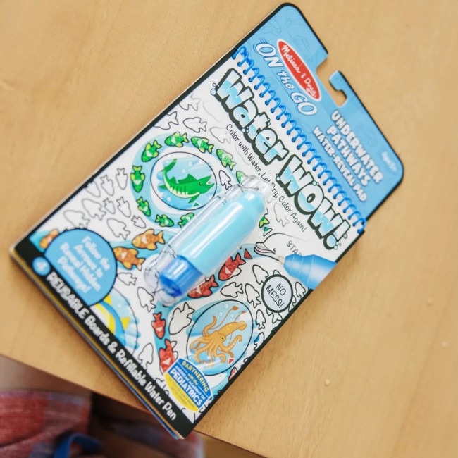 Kolorowanka wodna Water WOW! Melissa & Doug - Ścieżki Pod wodą