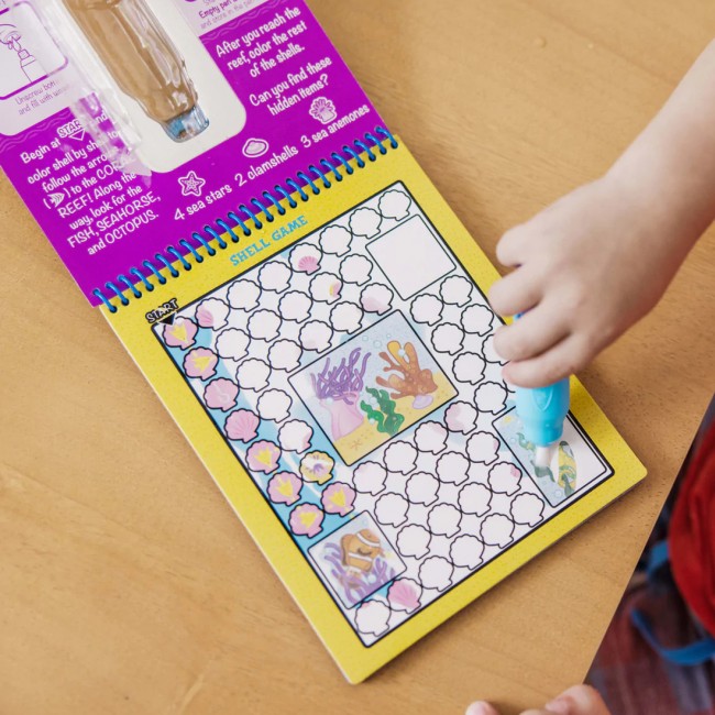 Kolorowanka wodna Water WOW! Melissa & Doug - Ścieżki Pod wodą