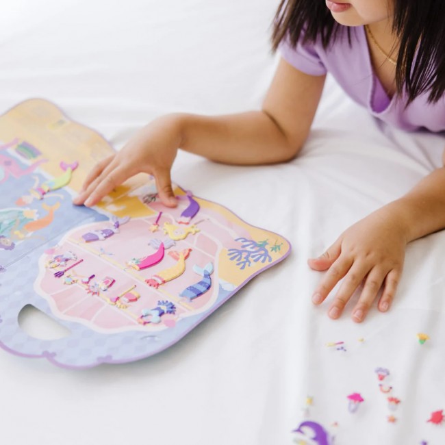 Wypukłe Wielorazowe Naklejki Melissa & Doug - Księżniczki