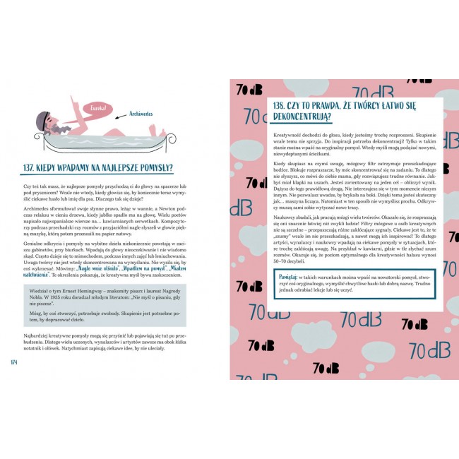 Książka "166 ciekawostek o mózgu" wydawnictwo Nasza Księgarnia