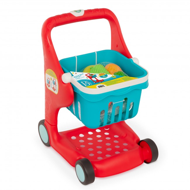 Muzyczny wózek na zakupy z koszykiem i akcesoriami B. Toys - Shop & Glow