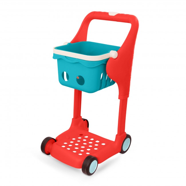 Muzyczny wózek na zakupy z koszykiem i akcesoriami B. Toys - Shop & Glow