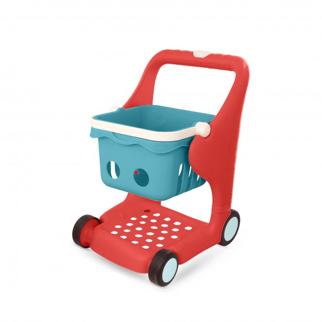 Muzyczny wózek na zakupy z koszykiem i akcesoriami B. Toys - Shop & Glow