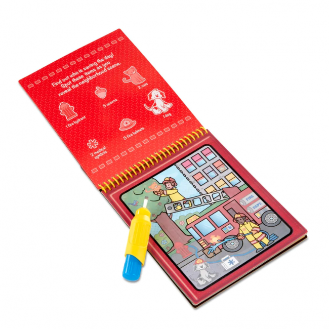 Kolorowanka wodna Water WOW! Melissa & Doug - Pojazdy