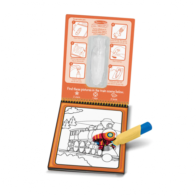 Kolorowanka wodna Water WOW! Melissa & Doug - Pojazdy