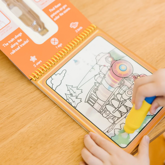 Kolorowanka wodna Water WOW! Melissa & Doug - Pojazdy