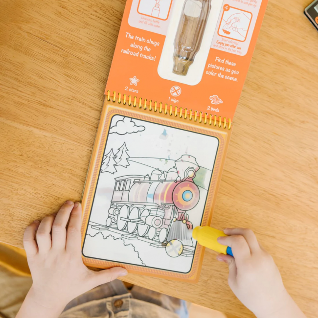 Kolorowanka wodna Water WOW! Melissa & Doug - Pojazdy