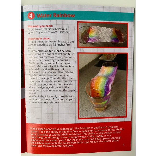 Zestaw do robienia eksperymentów The Purple Cow - Magiczne Laboratorium